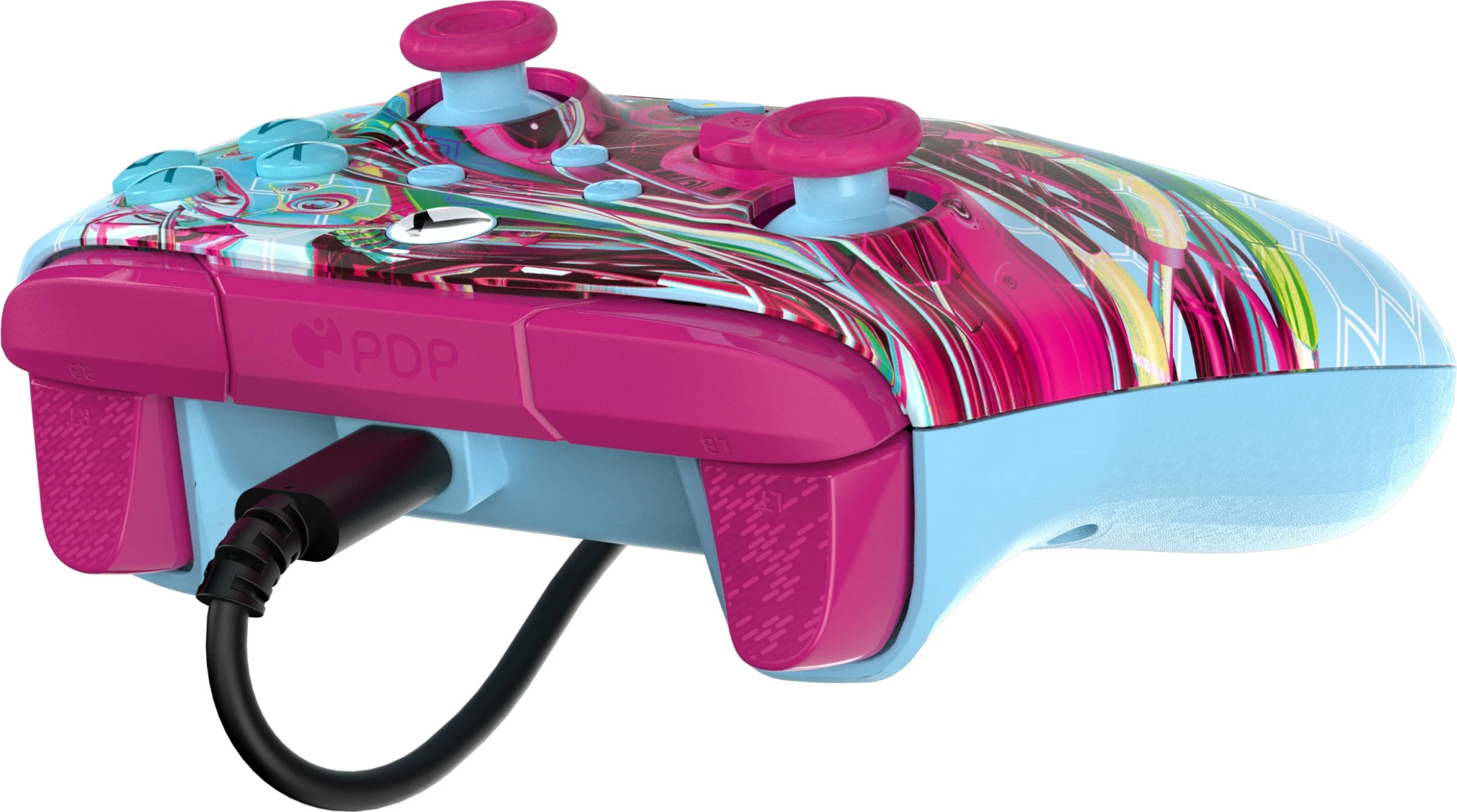 Gamepad PDP REMATCH Advanced Wired Controller, Xbox Series X|S, Xbox One, PC, Multicolour