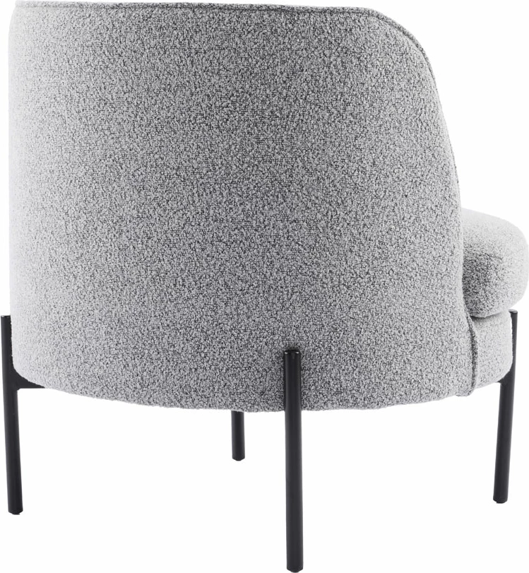 Karrige e ulët Cesta, ngjyrë gri, 71.5x72x71.5