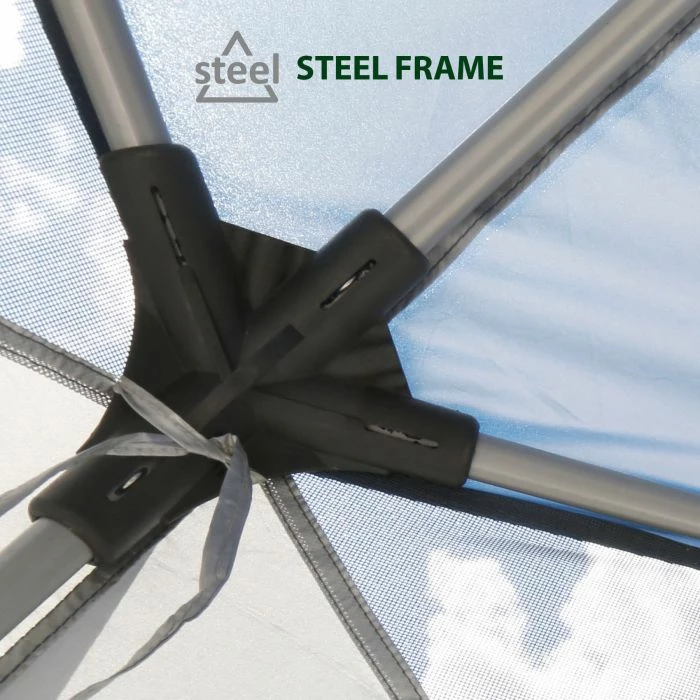 Pavijon kampingu BRUNNER DIADEM Modern 0102005N.C06 320x320cm, kaltër/gri