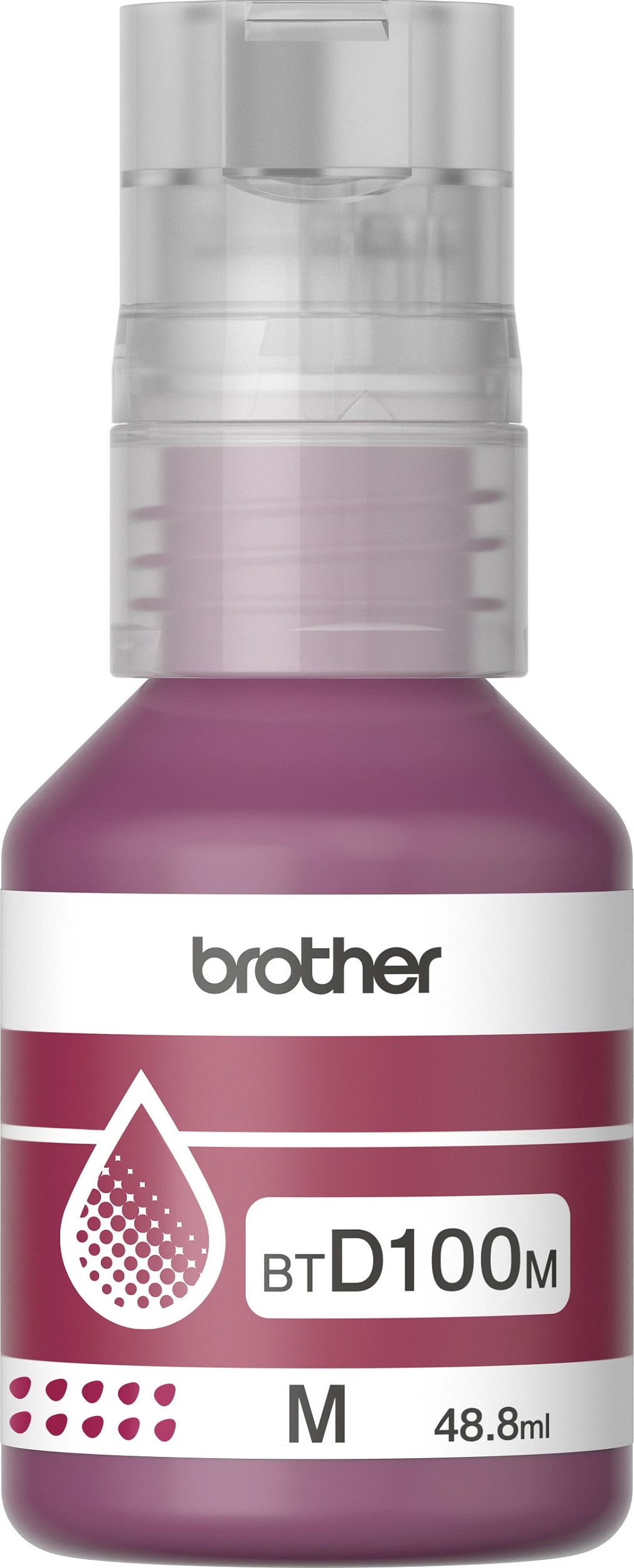 Bojë printeri Brother BTD100M, 48.8 ml, Magenta
