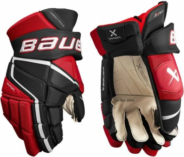 Doreza hokeji për meshkuj Bauer, të zeza/gri