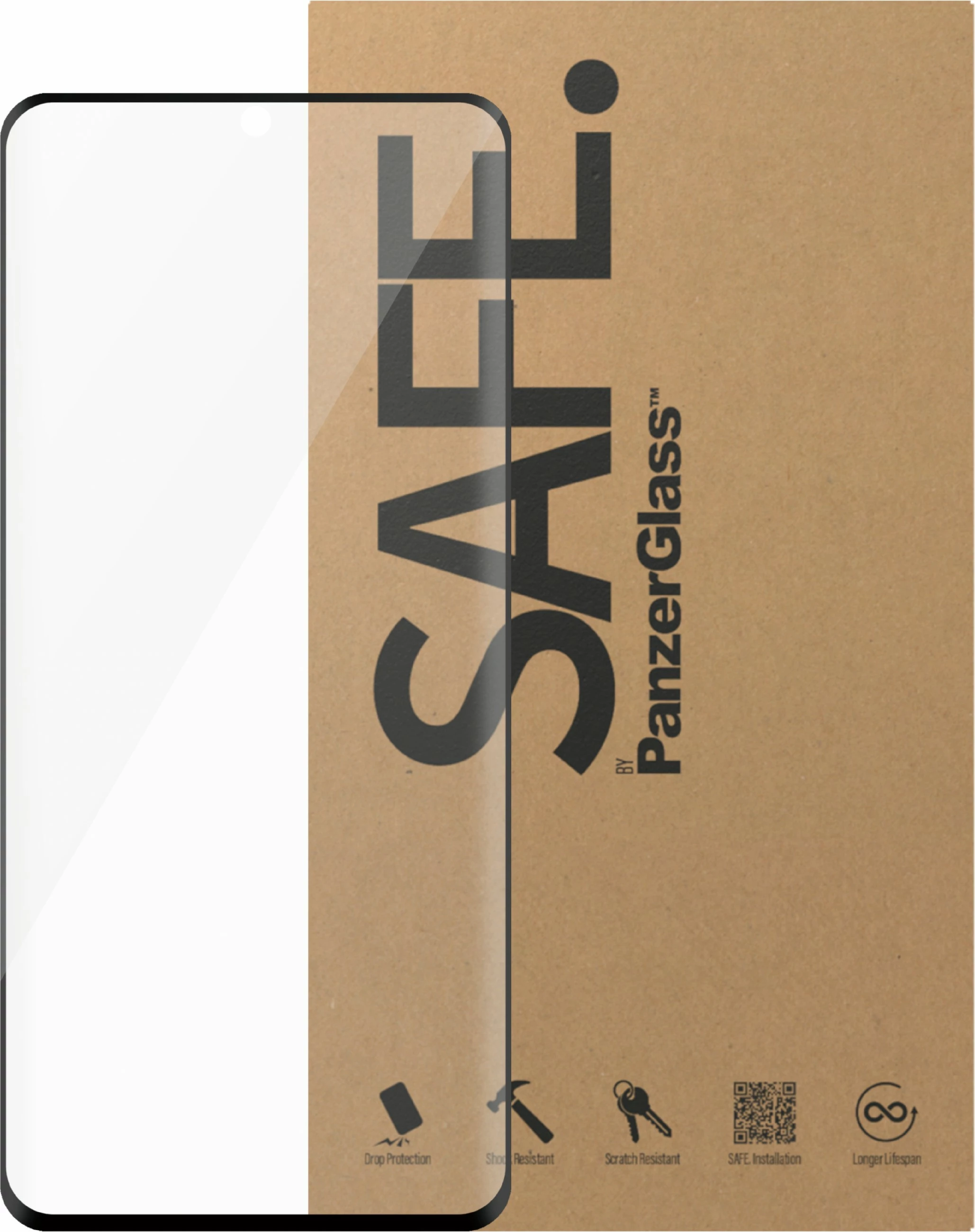 Mbështjellës ekranit PanzerGlass SAFE Samsung Galaxy S20, transparent