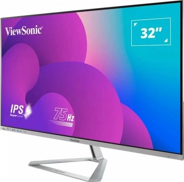 Monitor ViewSonic VX3276-mhd-3, 32 inç, IPS, Full HD, 75 Hz, i zi