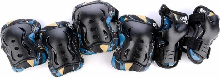 Set mbrojtës për fëmijë Tempish, bardhë e zi