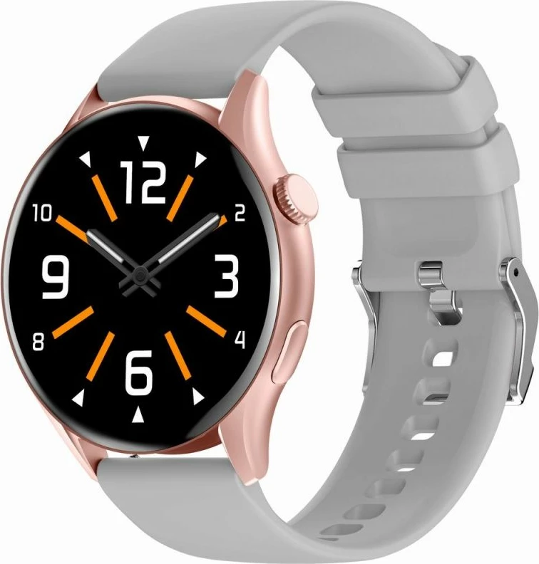 Smartwatch Gravity GT11-8, rrip rozë gold + byzylyk