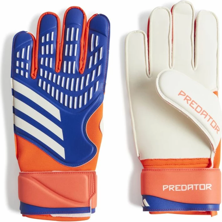 Dorëza për portier adidas, të bardha, të kuqe, të kaltra