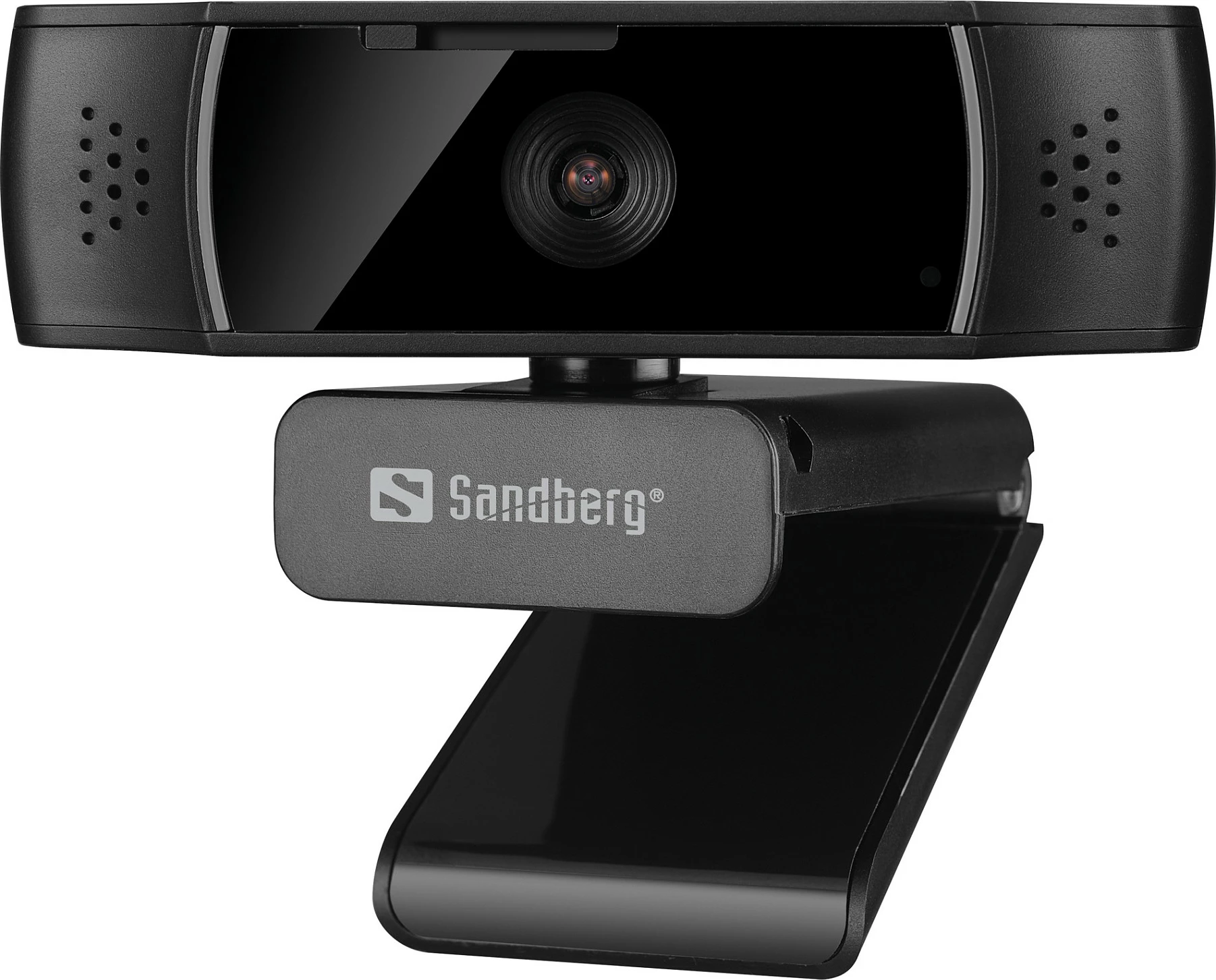 Webcam Sandberg USB Autofocus DualMic, Full HD 1080p, 30fps, me kapak privatësie, e zezë