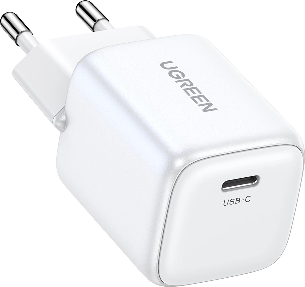 Karikues muri Ugreen Nexode mini CD318 15324, 20W, USB-C, i bardhë