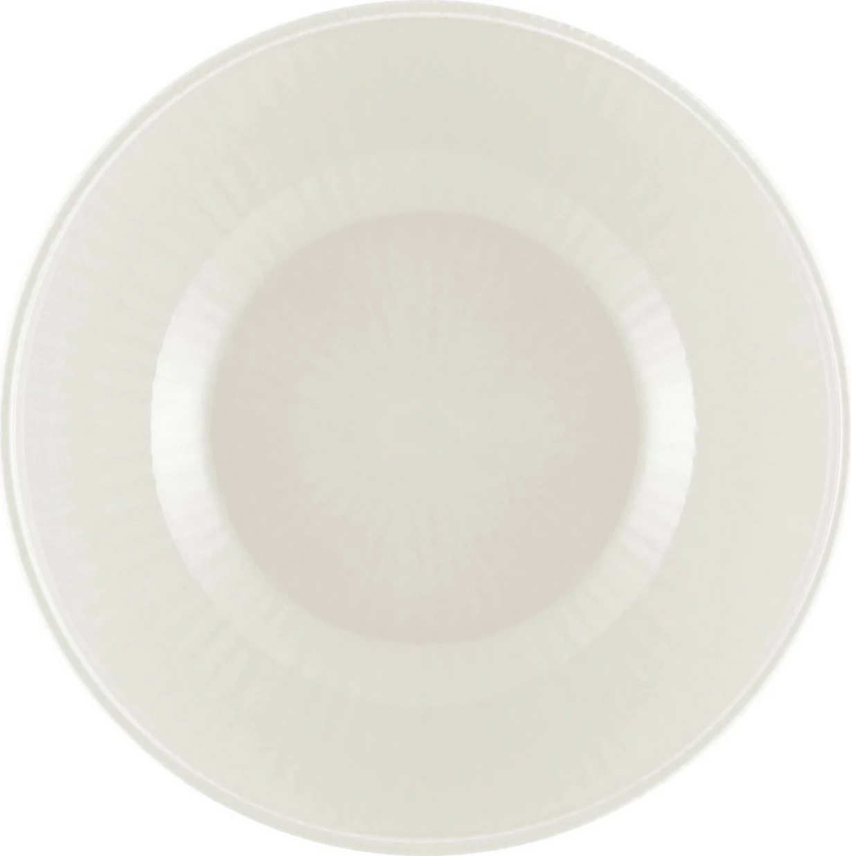 Set 6 pjata të thella Hermia, krem, NON0017