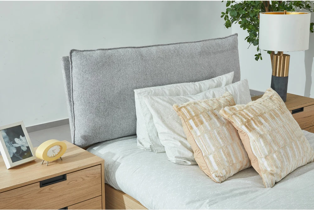 Krevat Neon për dyshek 120x200cm, gri, natyral, 127x210x101