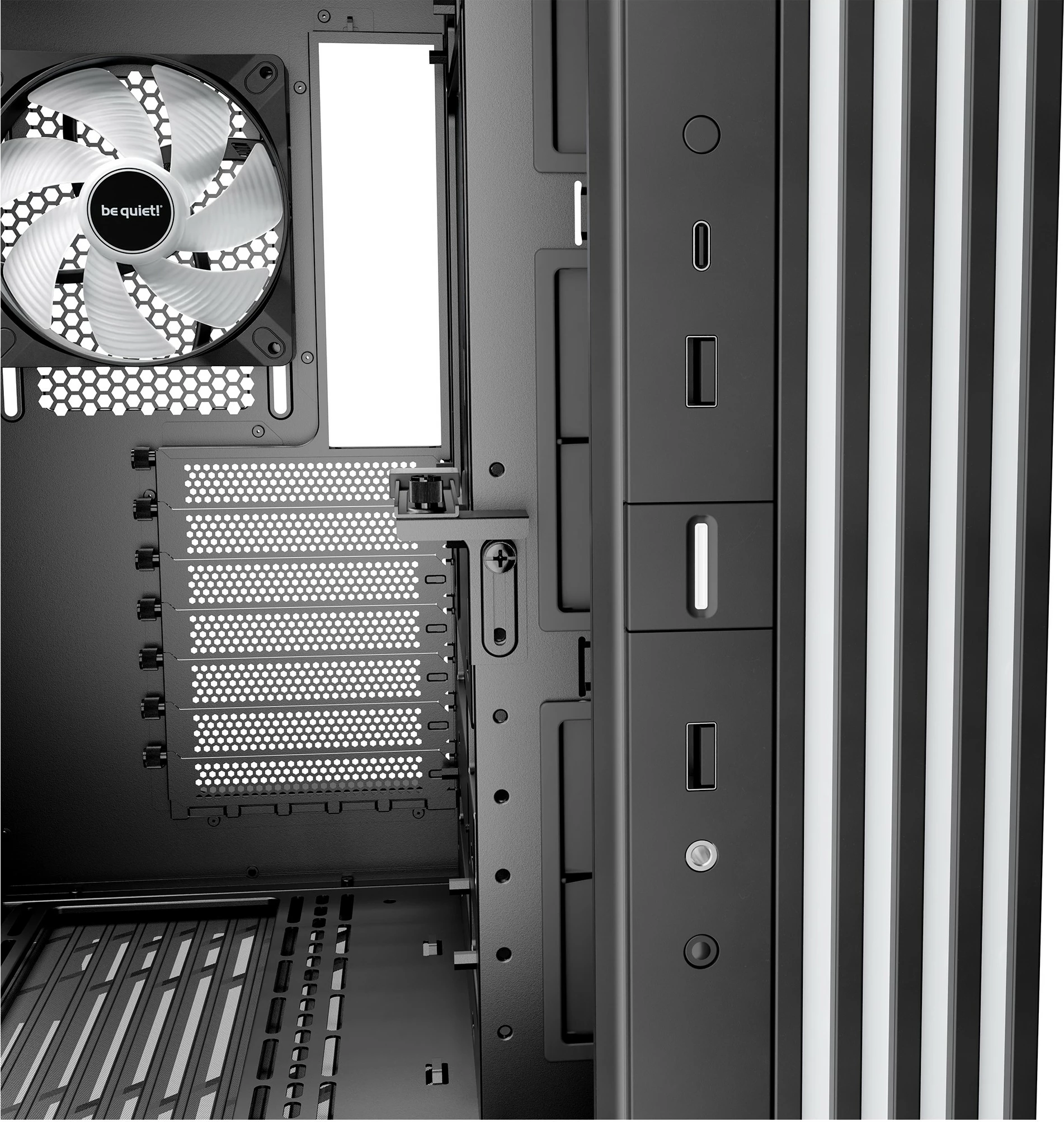 Kasë Be Quiet! Light Base 600 DX, Midi Tower, e zezë