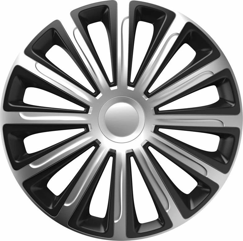 Kapak felne Versaco Trend 16", argjendtë/zi, 1 copë