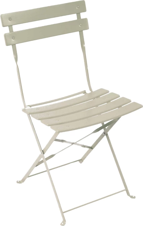 Karrige Bistro metalike palosëse, ngjyrë bezhë, set prej 2 copë, 42x46x82cm