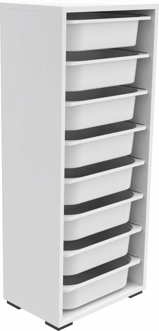 Dollap multifunksional Hanah Home, Cara 8N, i bardhë