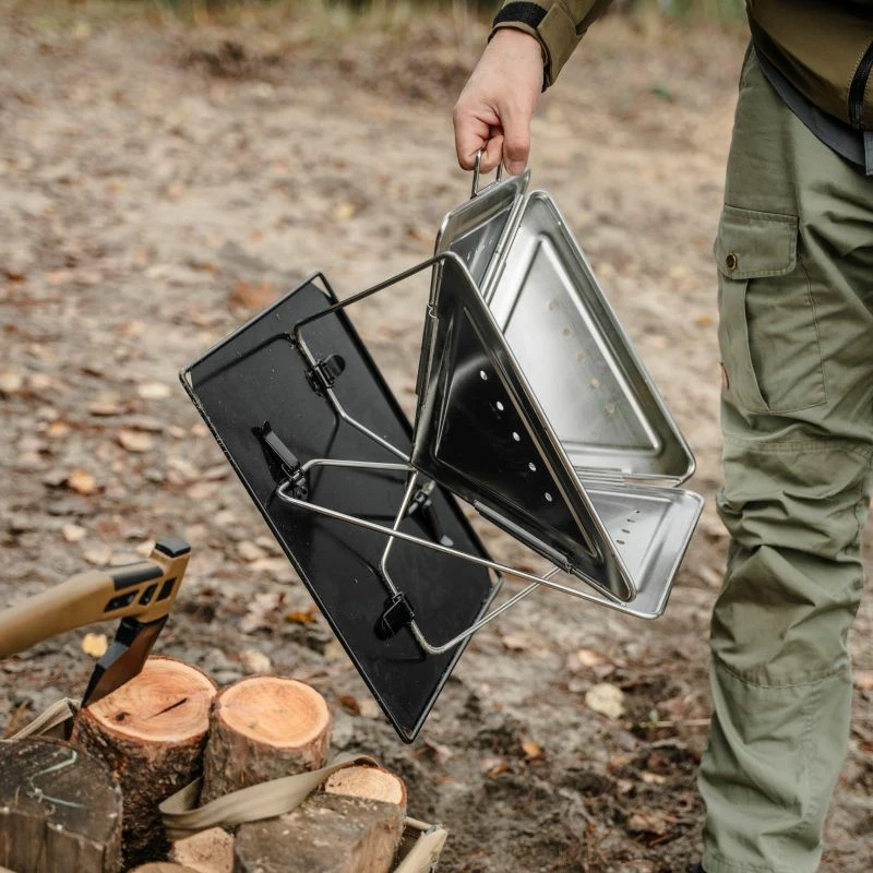 Grill portativ Offlander, gri