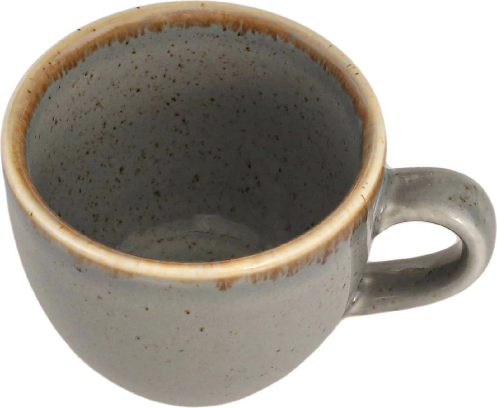 Filxhan espresso Porland Seasons Stone 80 ml, gri e errët, set 6 copë