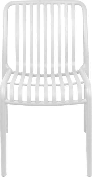 Karrige Zoi pp, ngjyrë e bardhë, 42x58x79cm