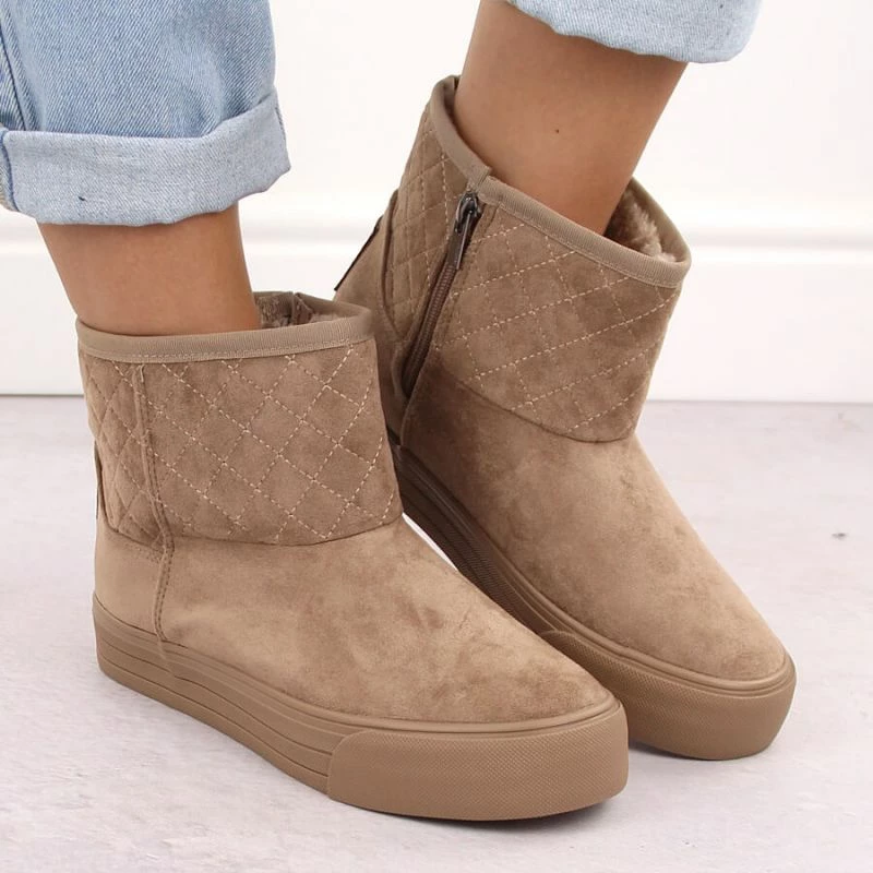 Çizme për femra Big Star, bezhë