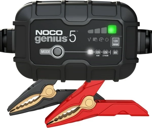 Kabllo rryme për veturë NOCO GENIUS5 5A, 6V/12V