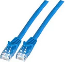 Kablë rrjeti EFB Elektronik RJ45 Cat6 U/UTP LSZH 15m, blu