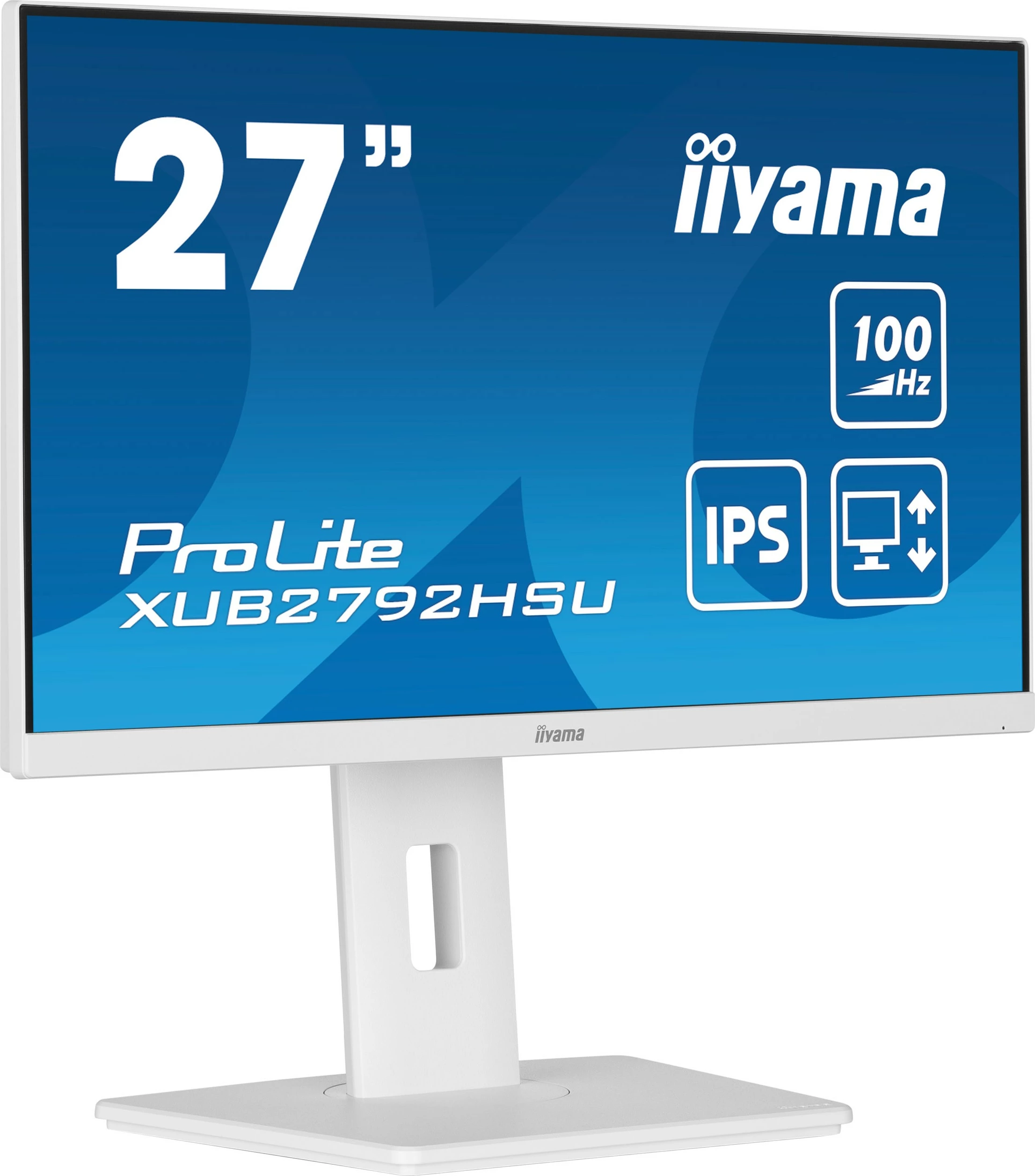 Monitor iiyama ProLite XUB2792HSU-W6, 27", Full HD, LED, 0.4 ms, Bardhë