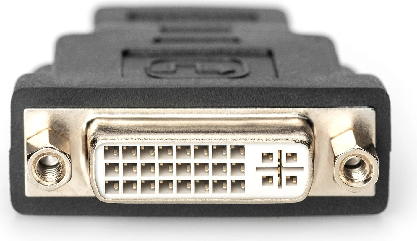 Adapter HDMI Digitus, HDMI Type A, DVI-I (24+5), Ngjyrë e zezë