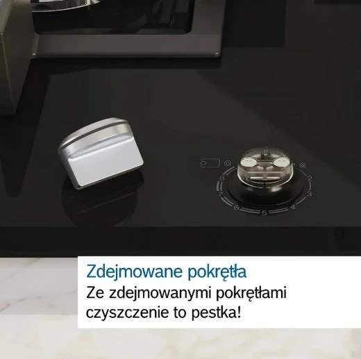 Pjatë gatimi me gaz Bosch PCH6A5I90, 4 zona, çelik