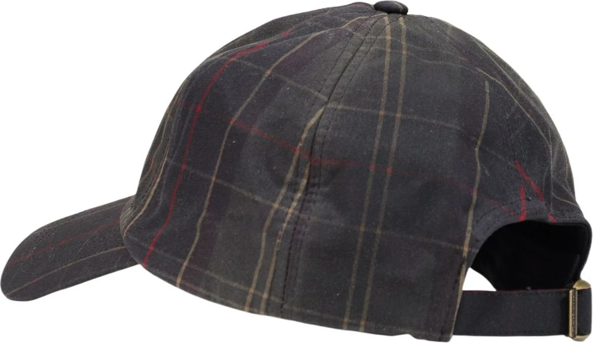 Kapelë bejsbolli Barbour Haydon Tartan 262MMHA0969 për meshkuj, kafe e errët