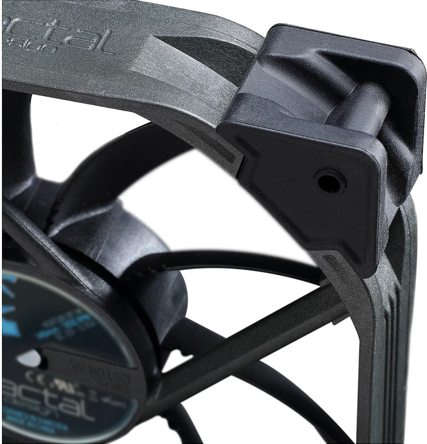 Ventilator kasë Fractal Design Venturi HF-14, 140mm, 1200RPM, 3-pin, zi/gri