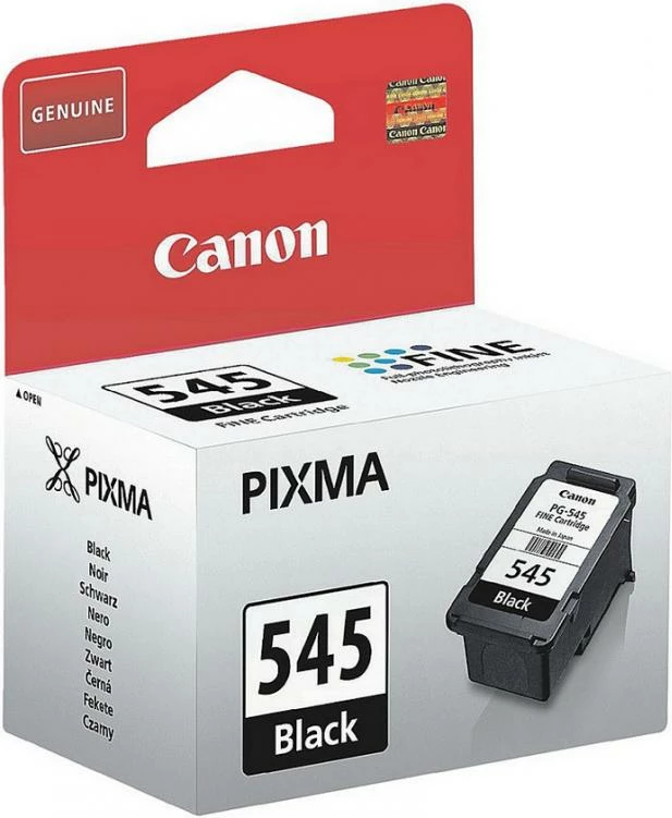 Kartrixh boje, Canon, PG-545 (8287B001), 8 ml deri 180 faqe, e zezë