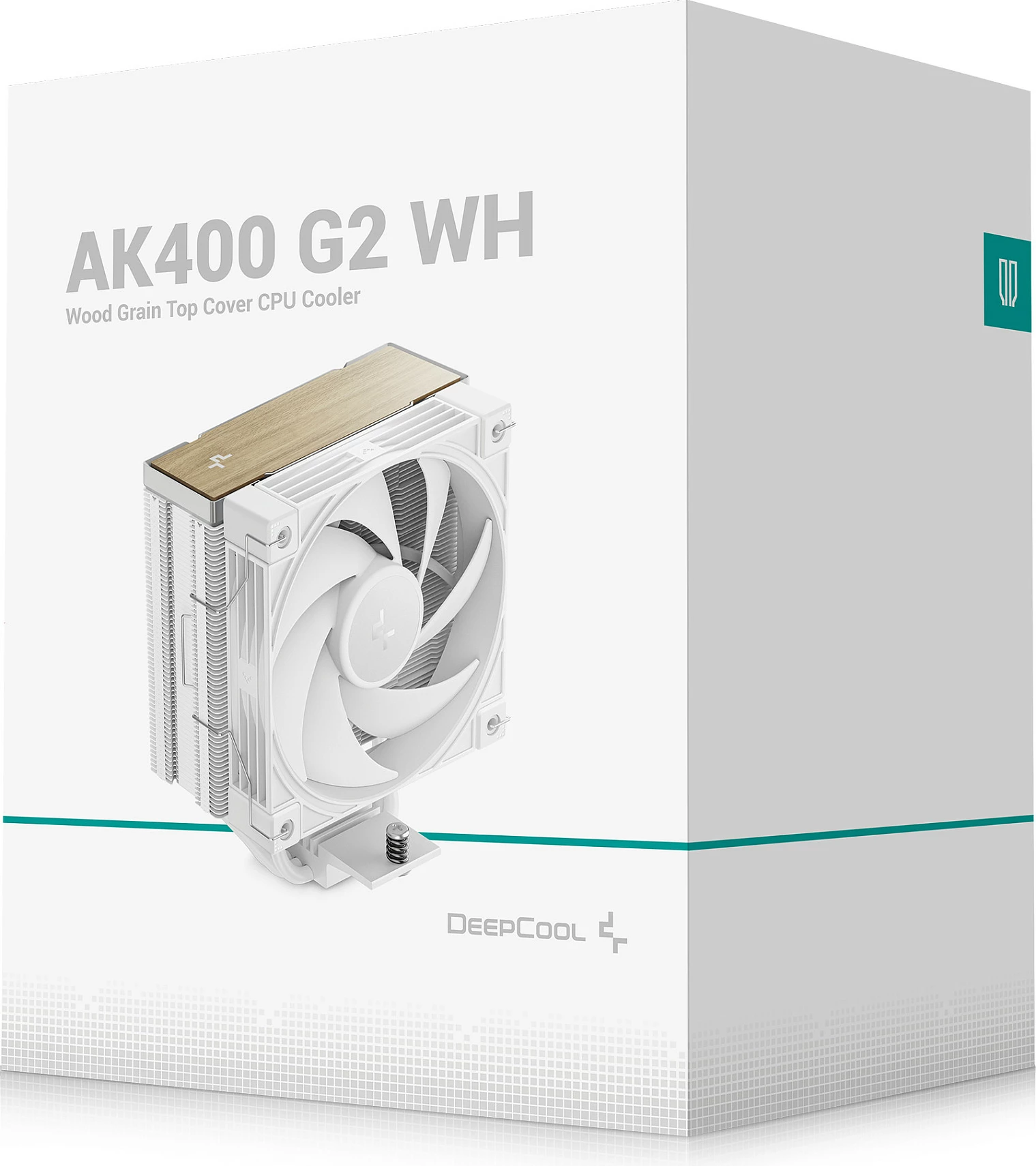 Ftohës procesori Deepcool AK400 G2 WH, 120mm PWM, i bardhë