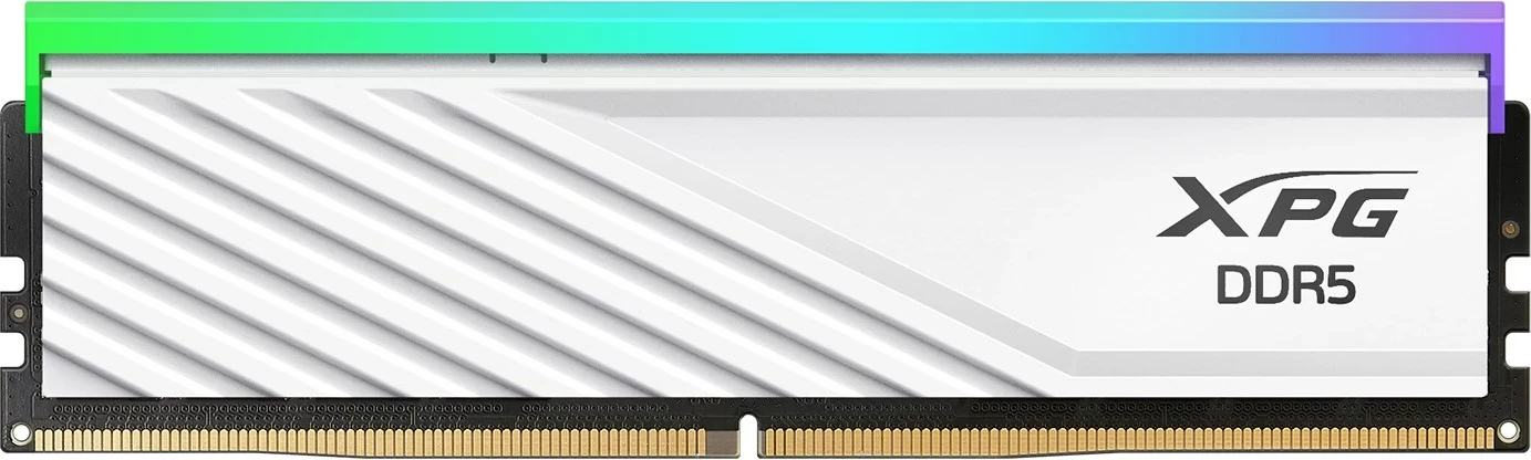 RAM memorje ADATA XPG LANCER BLADE RGB, 32 GB (2x16 GB), DDR5, 6000 MHz, e bardhë