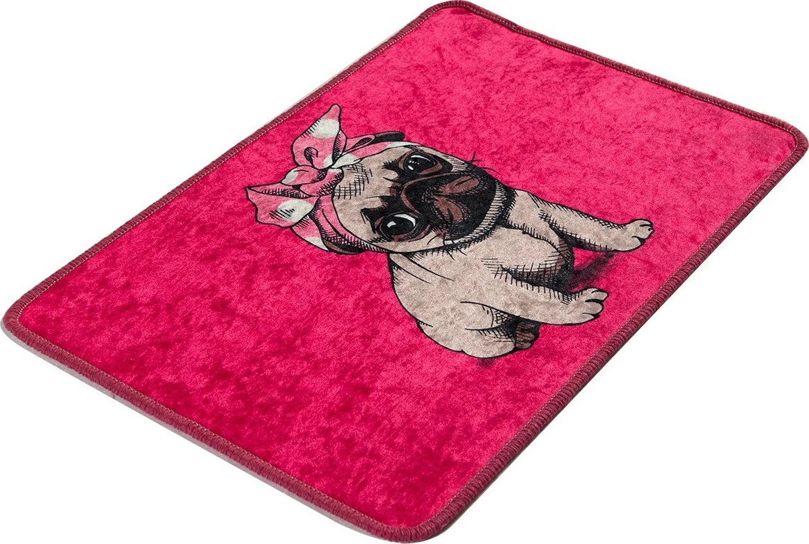 Tapet për banjo, Mijölnir, ngjyrë rozë, Pug Djt