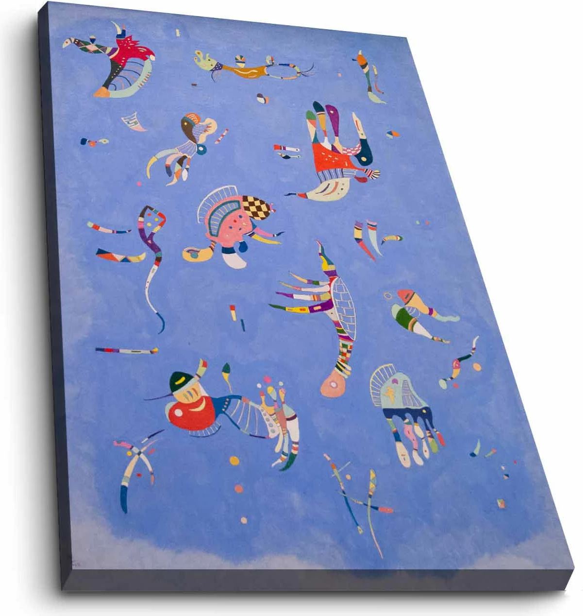 Pikturë dekorative në kanavacë Wallity, 4570KANDINSKY033, shumëngjyrëshe, 45x70cm