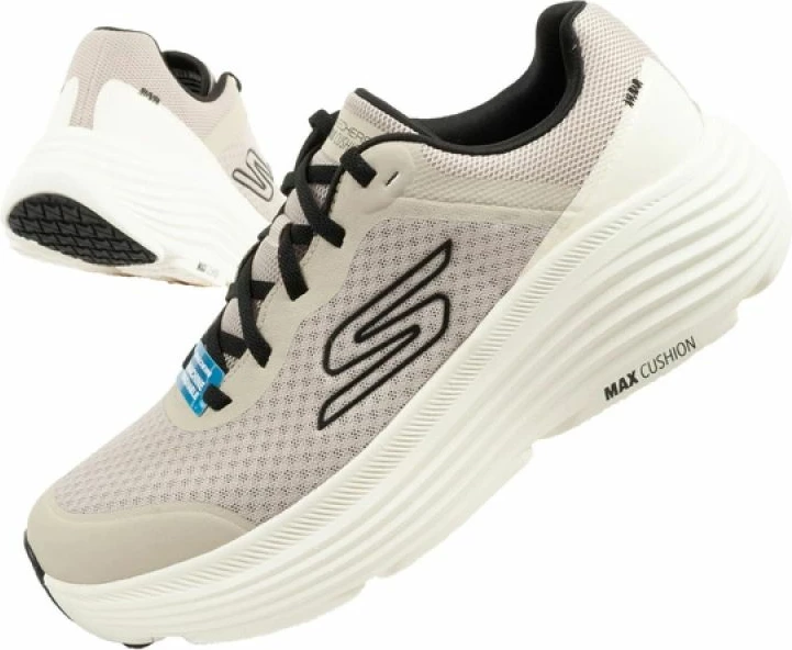 Atlete për meshkuj Skechers, të bardha/krem [Madhësia: 42.5]