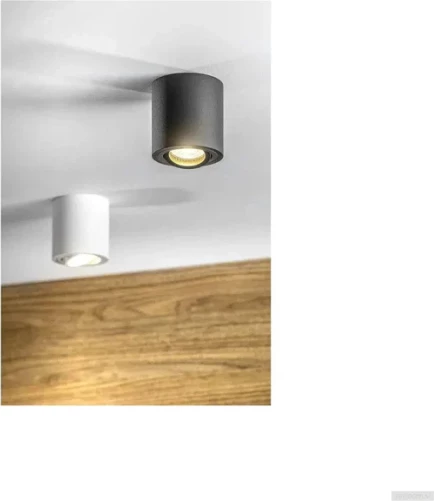 Spot tavanor GTV AVEIRO BIS 1xGU10 230V IP20 Ø80x90mm, i zi