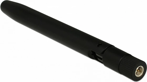 Antenë LoRa DeLOCK 863-928 MHz, SMA, 0.5 dBi, omnidireksionale, e zezë
