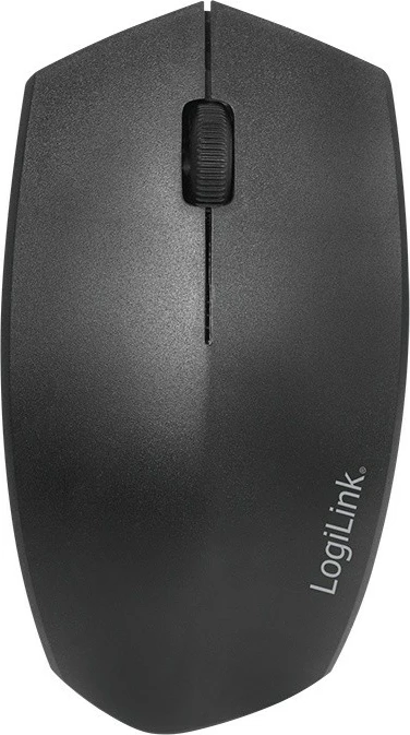 Maus ergonomik pa kabllo LogiLink ID0191 1200 DPI 2.4GHz/Bluetooth 4.2, e zezë