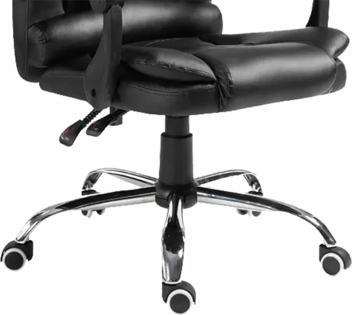 Karrige për zyre menaxheri Benett, ngjyrë e zezë, 62x48x110cm