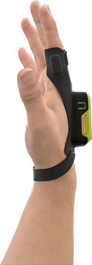 Skaner barkodi wearable Zebra RS2100, 2D, Bluetooth, wireless, i gjelbër