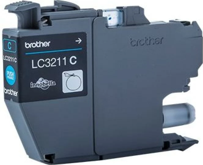 Kartush boje, Brother, LC-3211C origjinal, Cyan