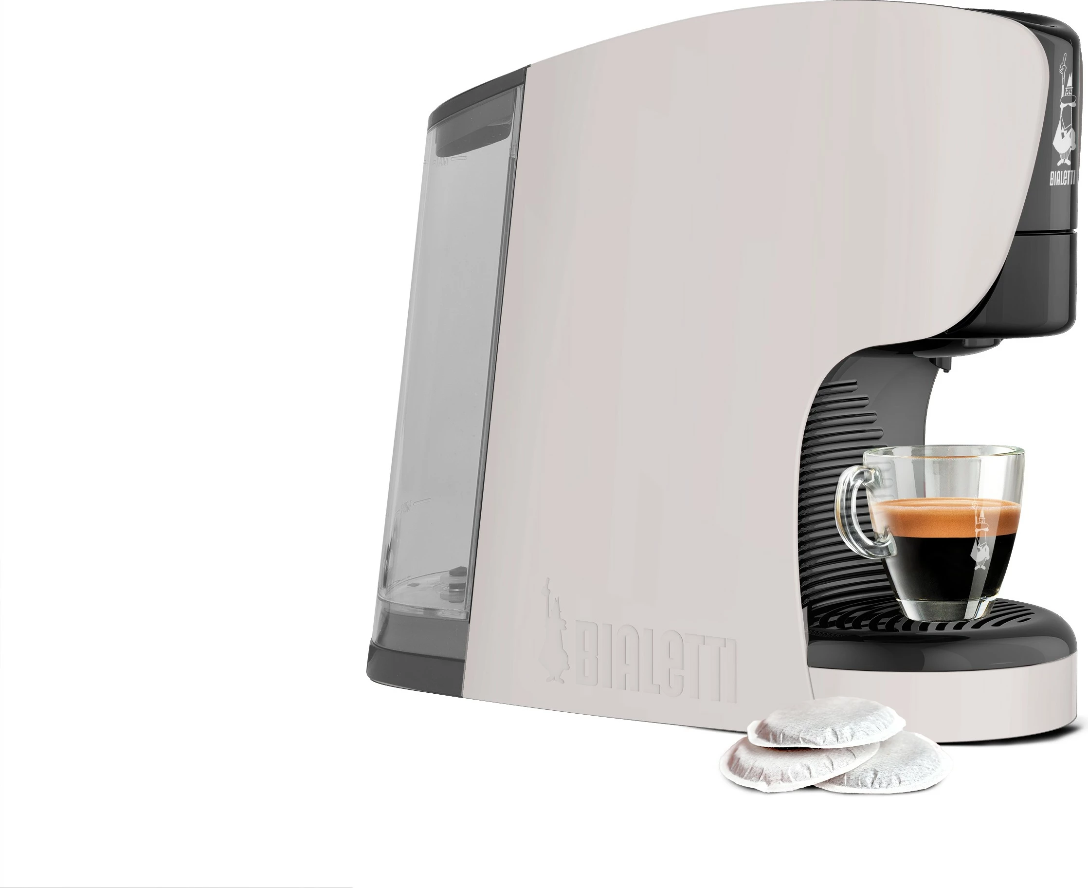 Aparat kafeje me pods Bialetti 098150533, 0.4L, 1450W, gri