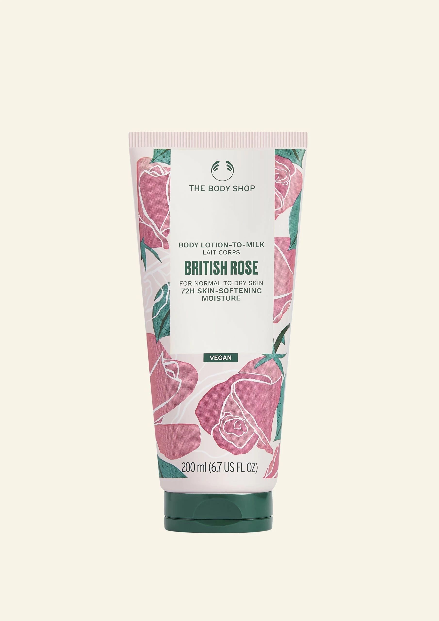Locion trupi The Body Shop British Rose, 200 ml
