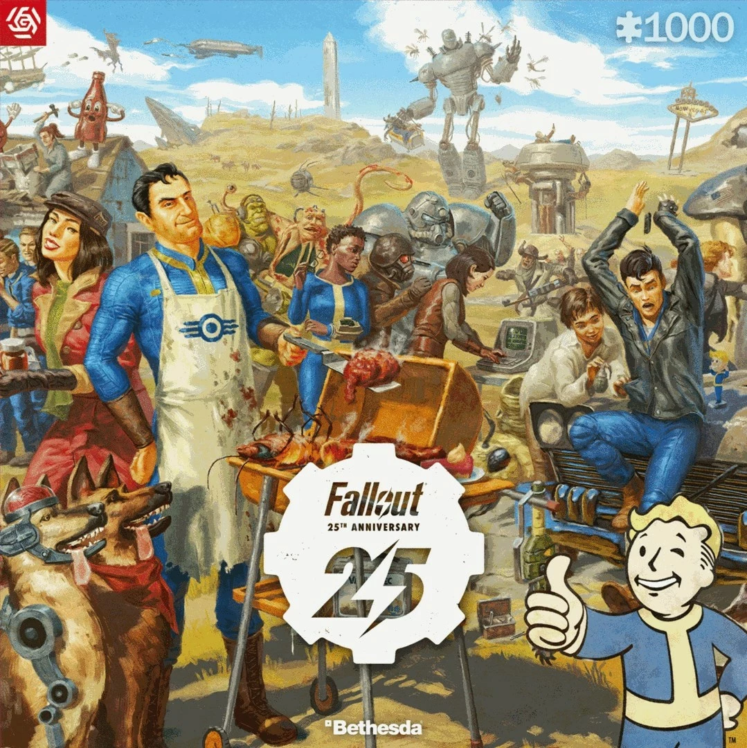 Puzzle Fallout 25 vjetori, Good Loot Gaming, 1000 pjesë