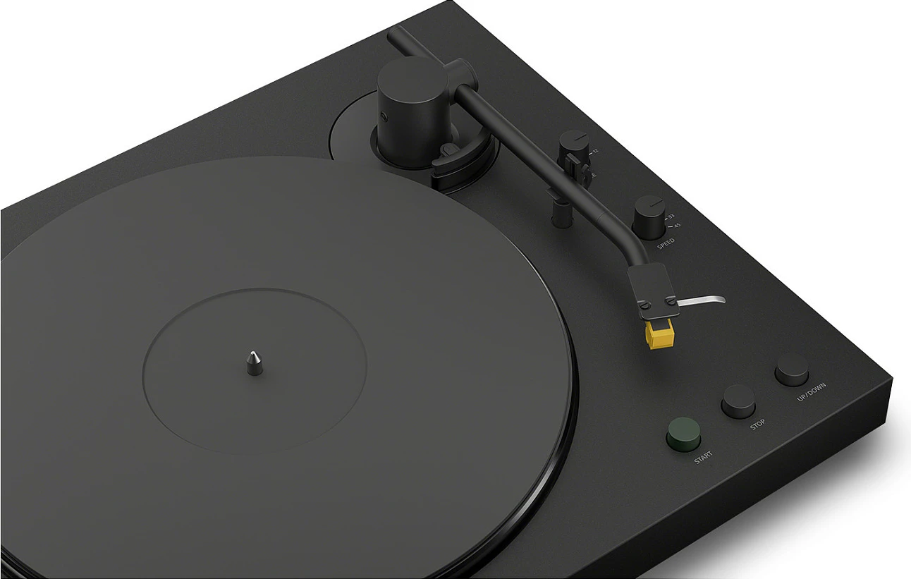 Gramafon Sony PS-LX5BT, Bluetooth, belt-drive automatik, 33 1/3 & 45 RPM, me preamp phono, i zi