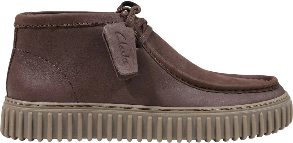 Çizme të shkurta për meshkuj Clarks Torhill Hi 26327242, kafe