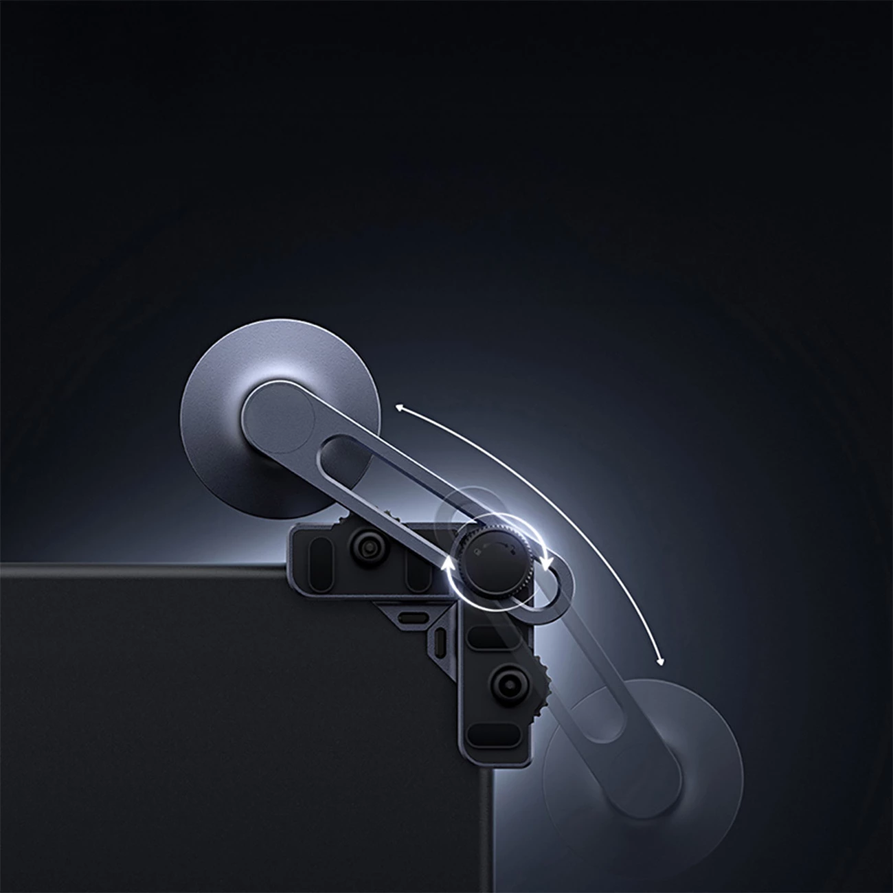 Mbajtës magnetik për celular Baseus MaxView, për ekran makine, MagSafe, Gri