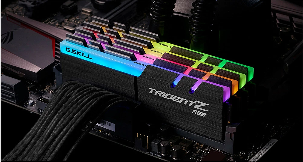 RAM Memorje G.Skill Trident Z RGB 64GB (4x16GB) 3600MHz, e zezë