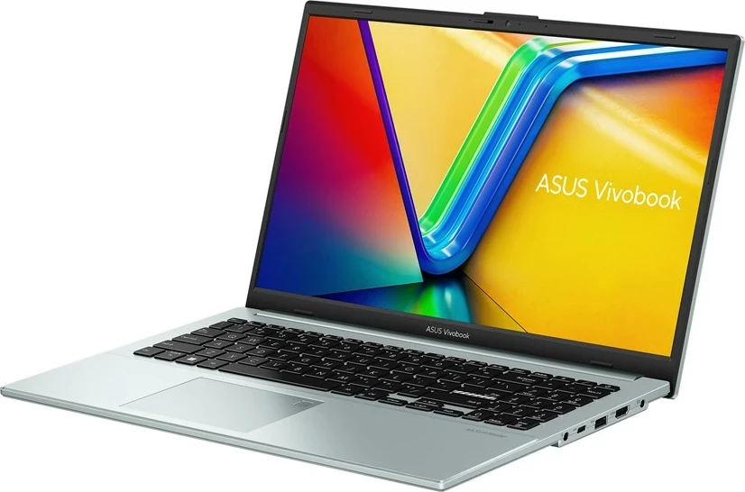 Laptop ASUS Vivobook Go 15 E1504GA-WS34, Intel Core i3, 8 GB RAM, 256 GB SSD, Gjelbër, Gri