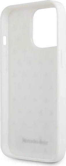 Mbështjellës Mercedes MEHCP13LESPWH për iPhone 13/13 Pro 6.1", Stars Pattern, i bardhë